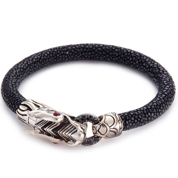 John Hardy Legends Sterling Silver Naga Stingray bracelet - Picture 3 of 7